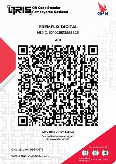 QRIS Premflix Full